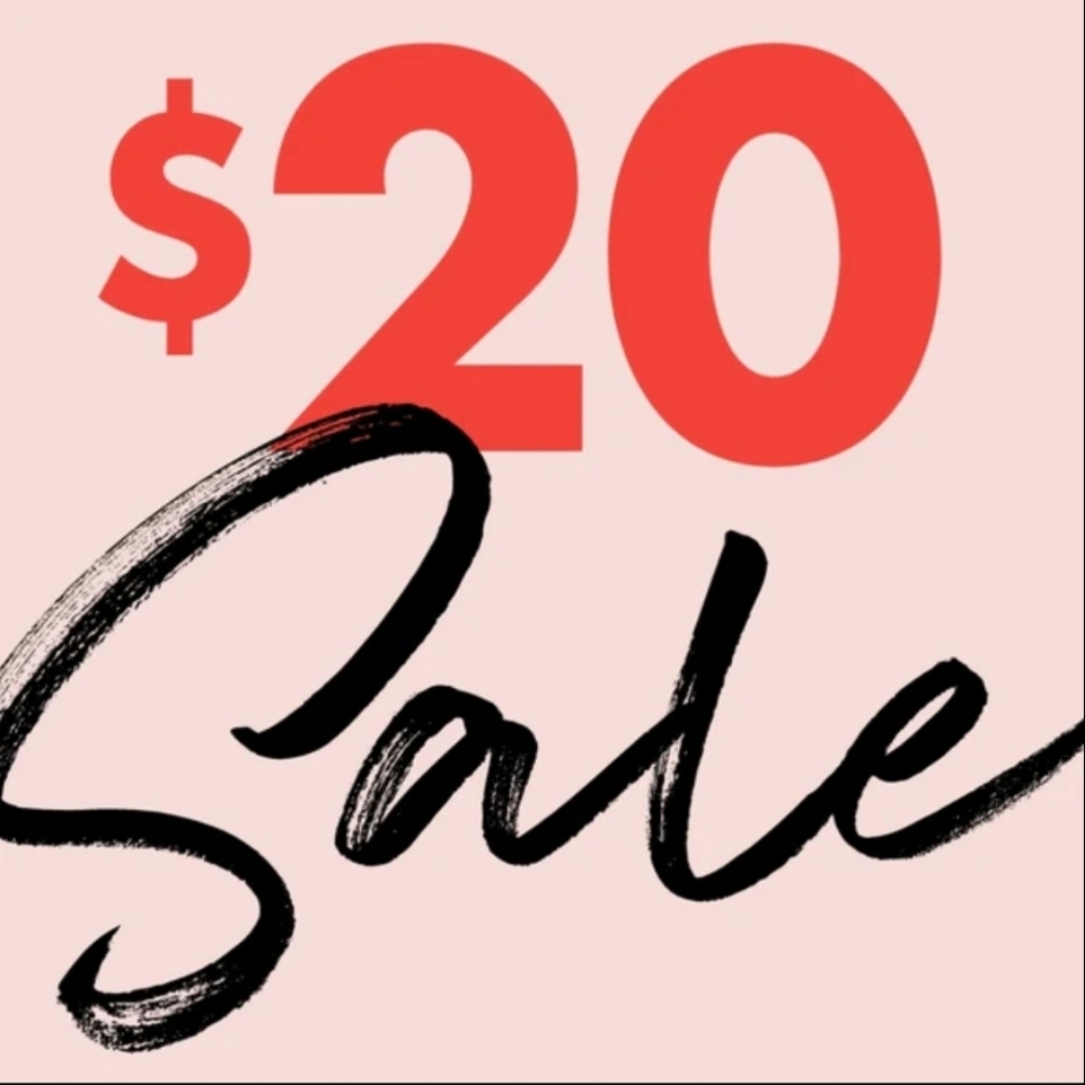 ☆$20 SALE!